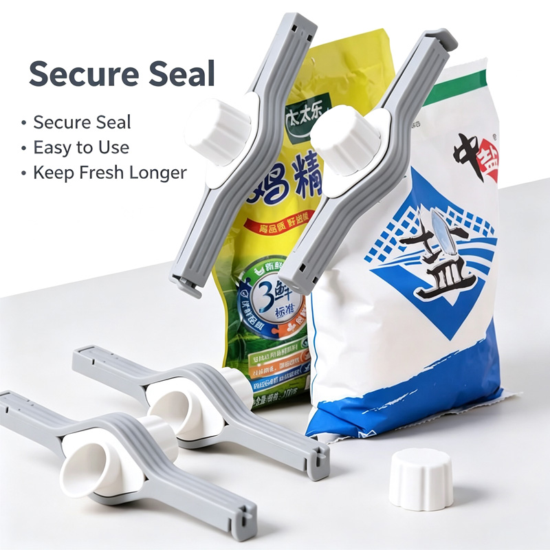 Food Storage Roll Bags - Clips para sellar bolsas de alimentos