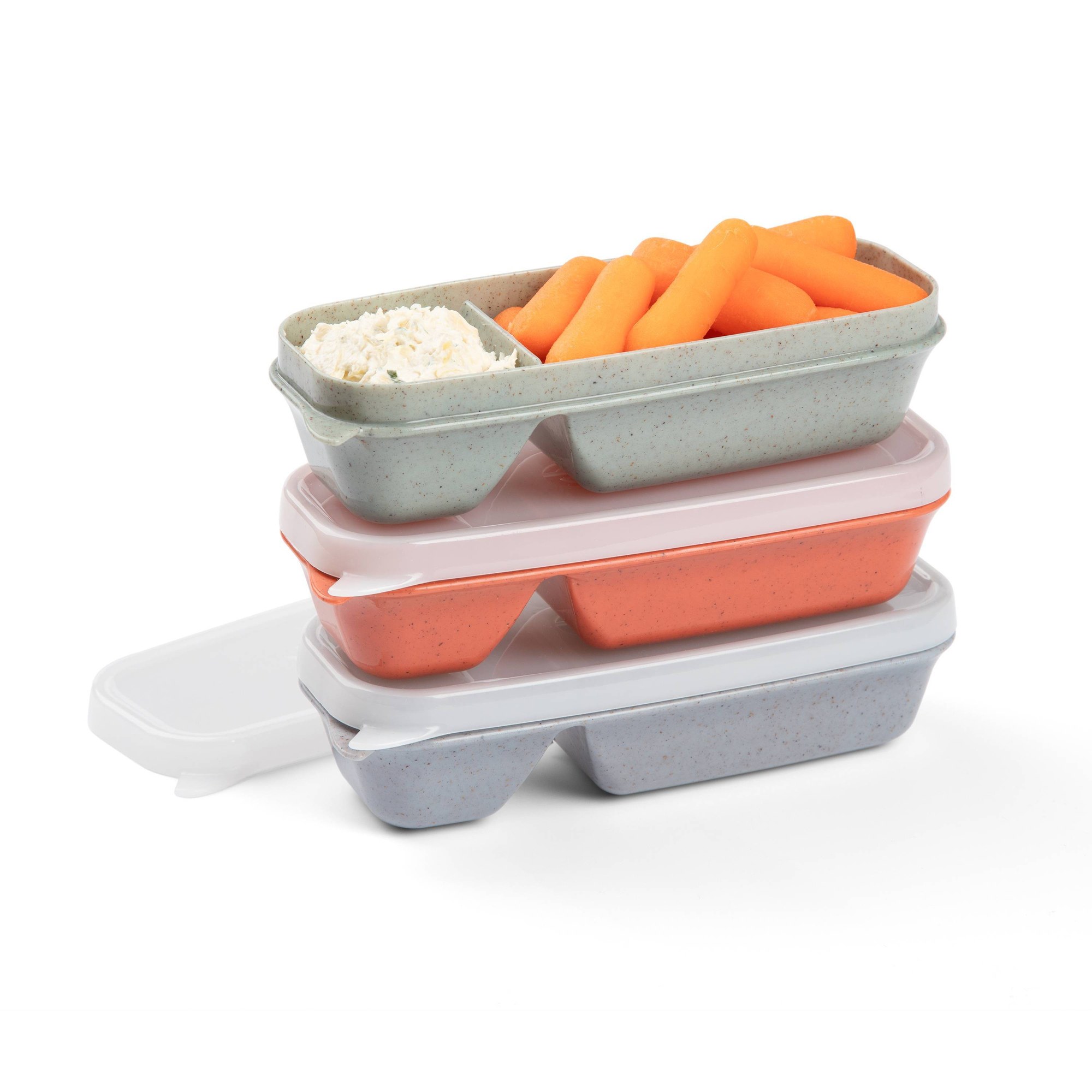 Food Storage Prep Containers - Contenedor Hermético para Snacks y Salsas
