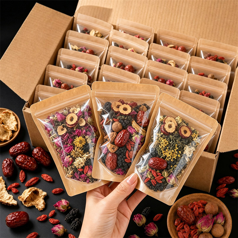 Food Storage Roll Bags - 100 Uds. Bolsas de papel Kraft