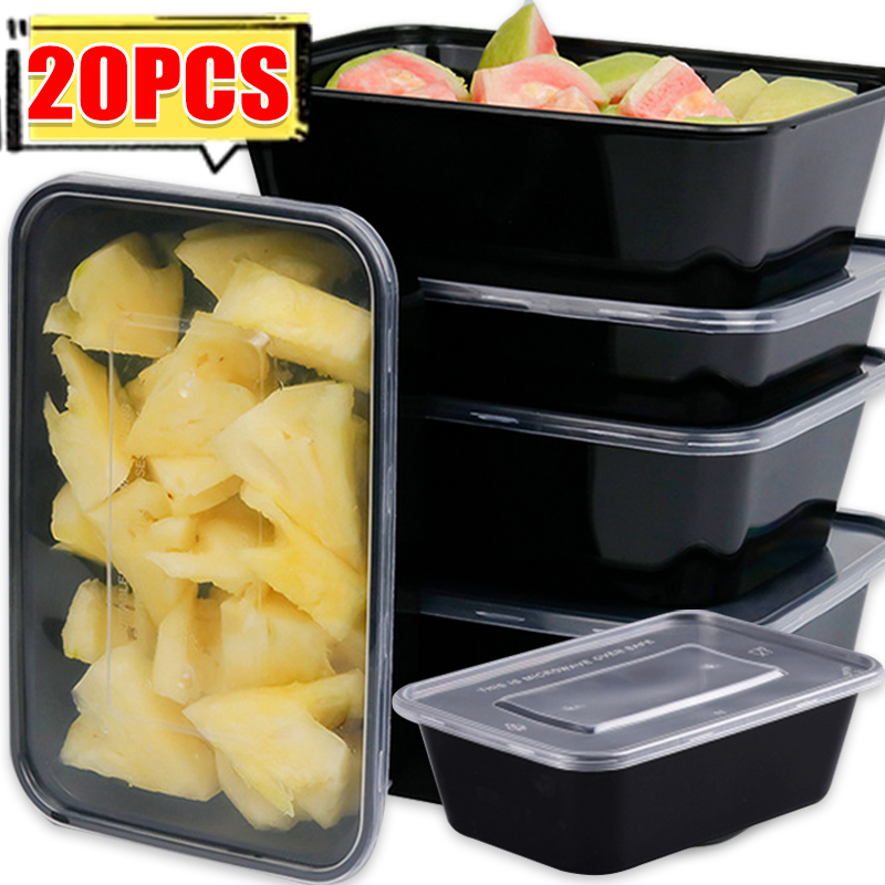 Food Storage Prep Containers - Contenedores de almacenamiento de alimentos 10/20x
