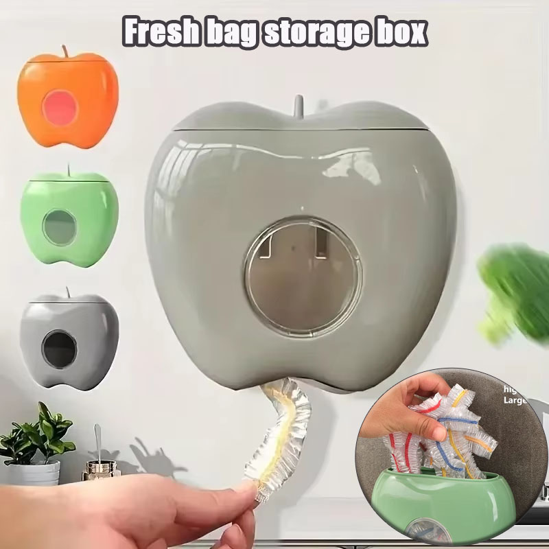 Food Storage Plastic Bag - Caja de almacenamiento con dispensador para