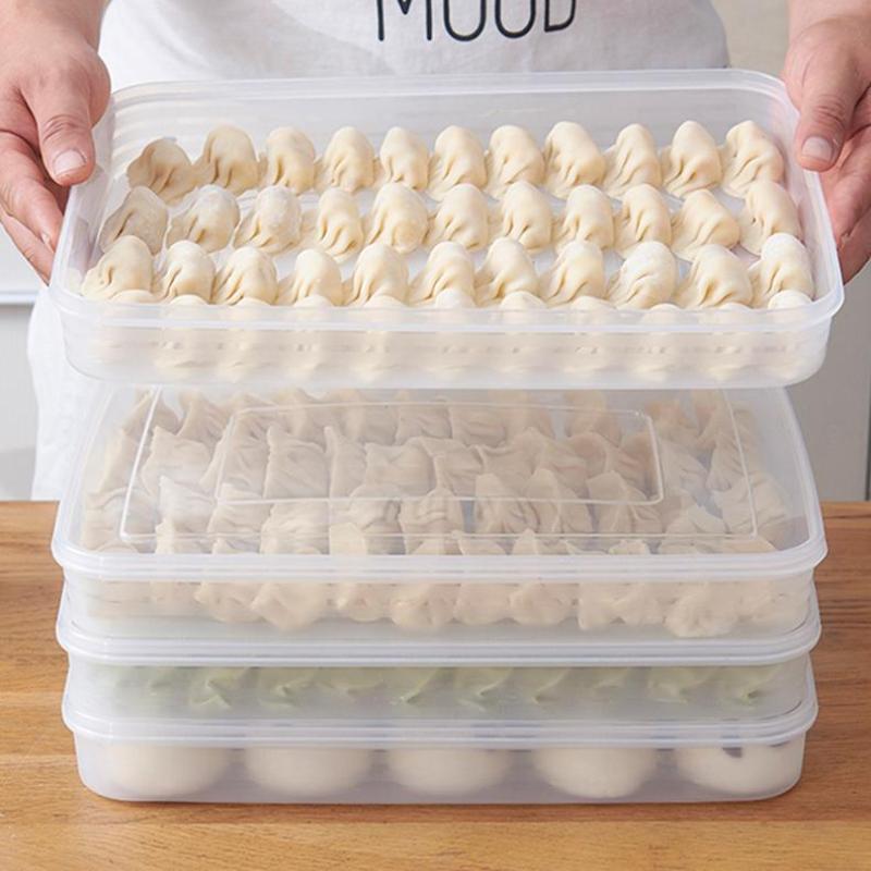 Food Storage Unit - Caja de Almacenamiento Transparente para Cocina,