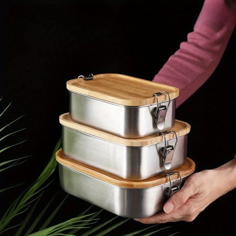 Food Storage In Stainless Steel - Nueva Lonchera de Acero Inoxidable 304