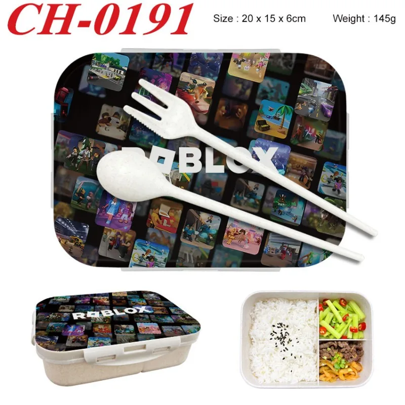 Food Storage Unit - Lonchera Bento de Roblox con Figura