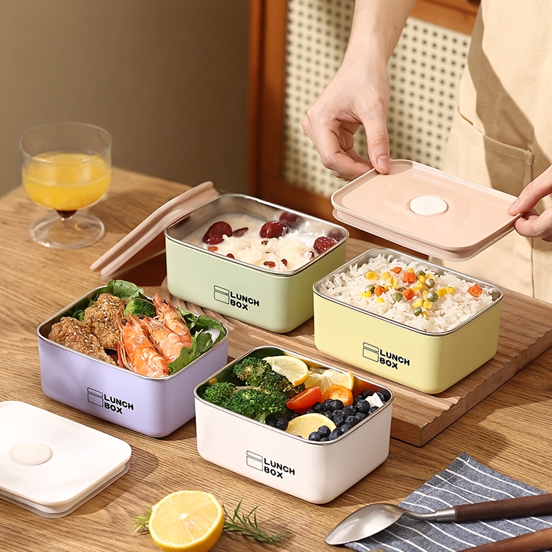 Food Storage Unit - Juego de Recipientes Herméticos de Acero