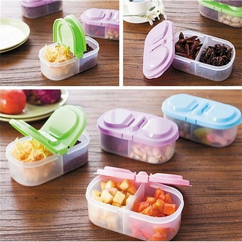 Food Storage Roll Bags - Caja protectora de plástico portátil, contenedor
