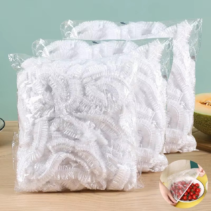 Food Storage Plastic Bag - 50-500 Uds cubierta desechable para alimentos