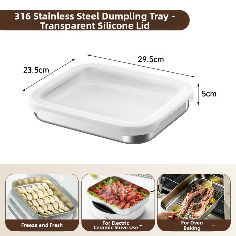 Food Storage In Stainless Steel - Contenedor de almacenamiento de alimentos de