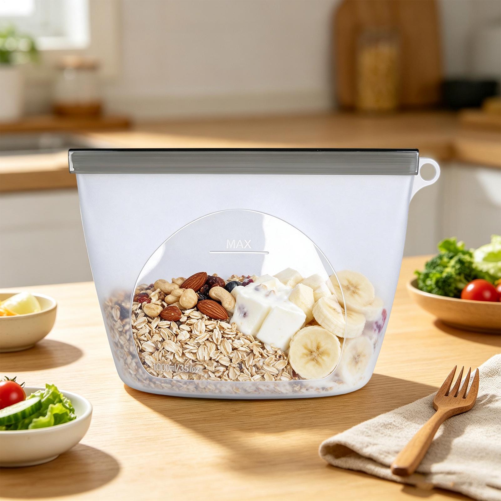 Food Storage Plastic Bag - Bolsas de silicona para almacenamiento de