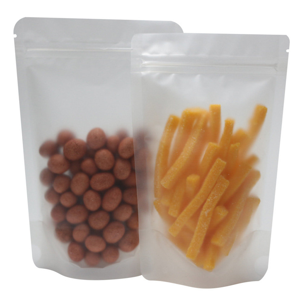 Food Storage Plastic Bag - 100 Bolsas de Plástico Transparente Autosellables