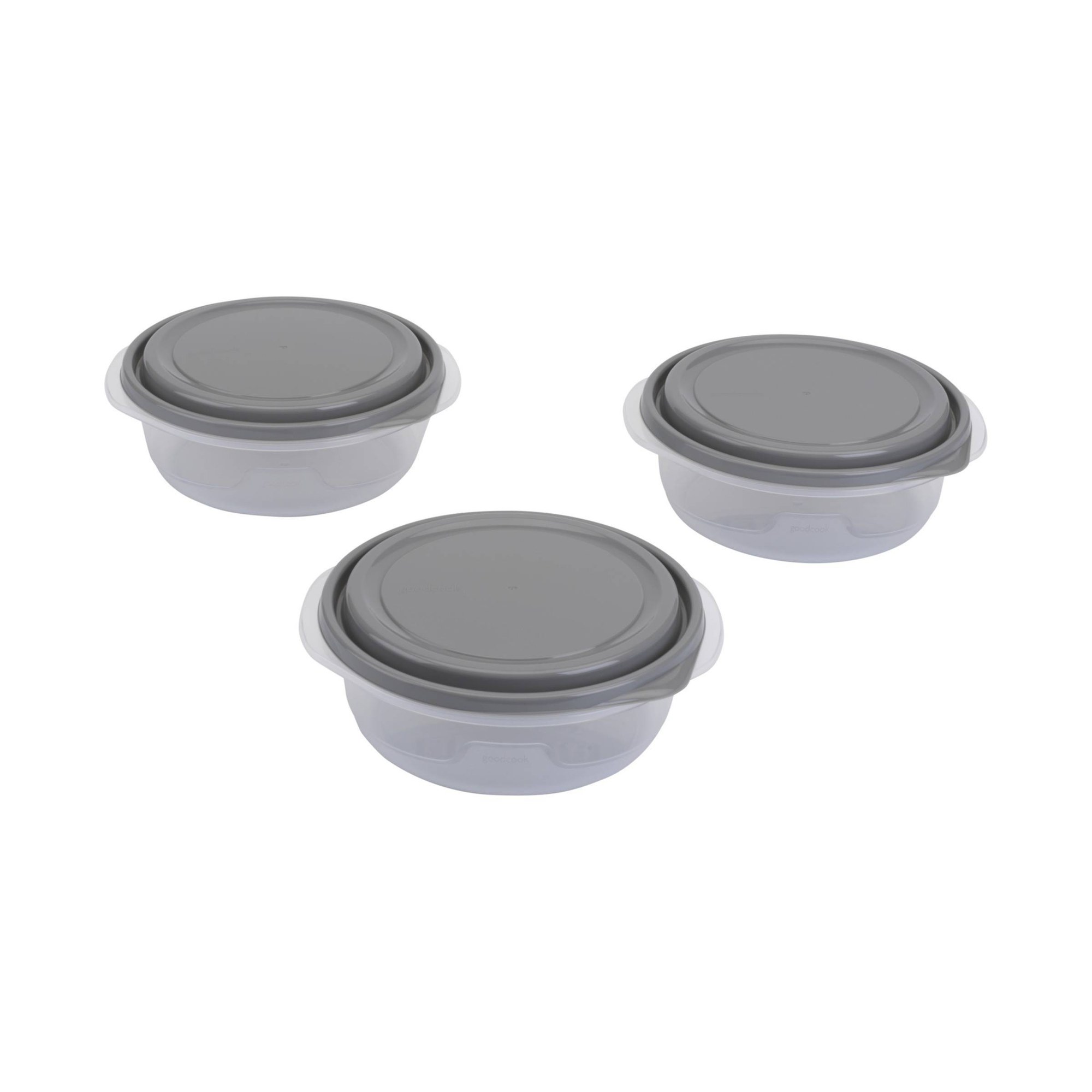 6 recipientes redondos de 5 ta - Food Storage Prep Containers reseña y precio