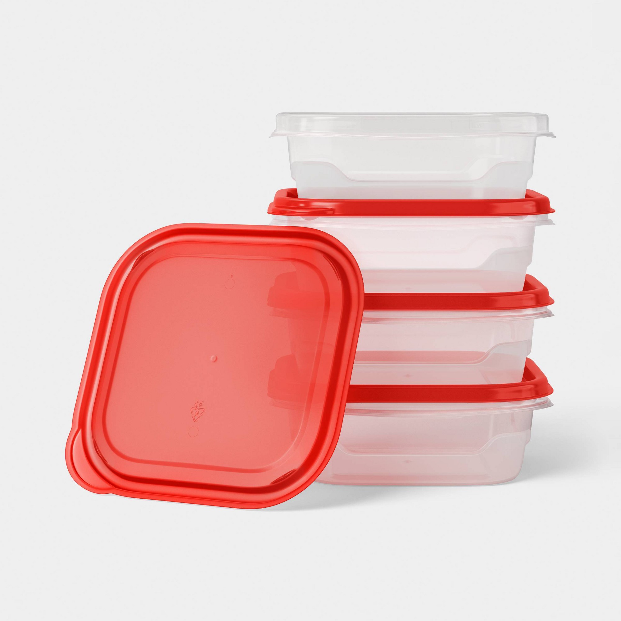Recipientes cuadrados pequeños - Food Storage Prep Containers reseña y precio