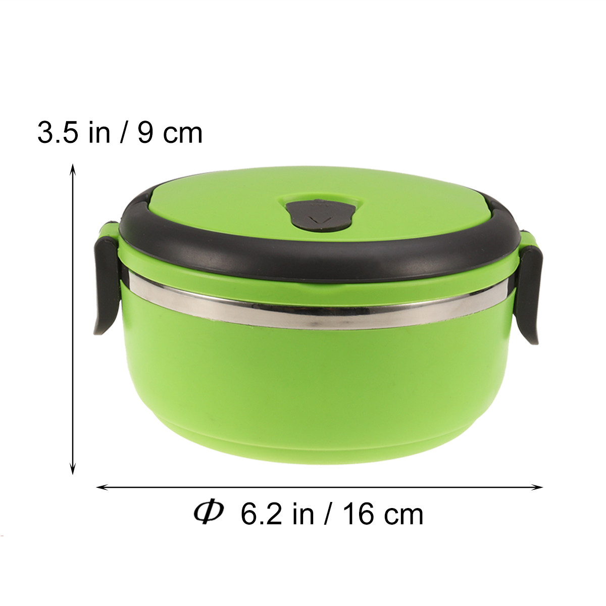 Lonchera de Acero Inoxidable d - Food Storage Lock Box reseña y precio