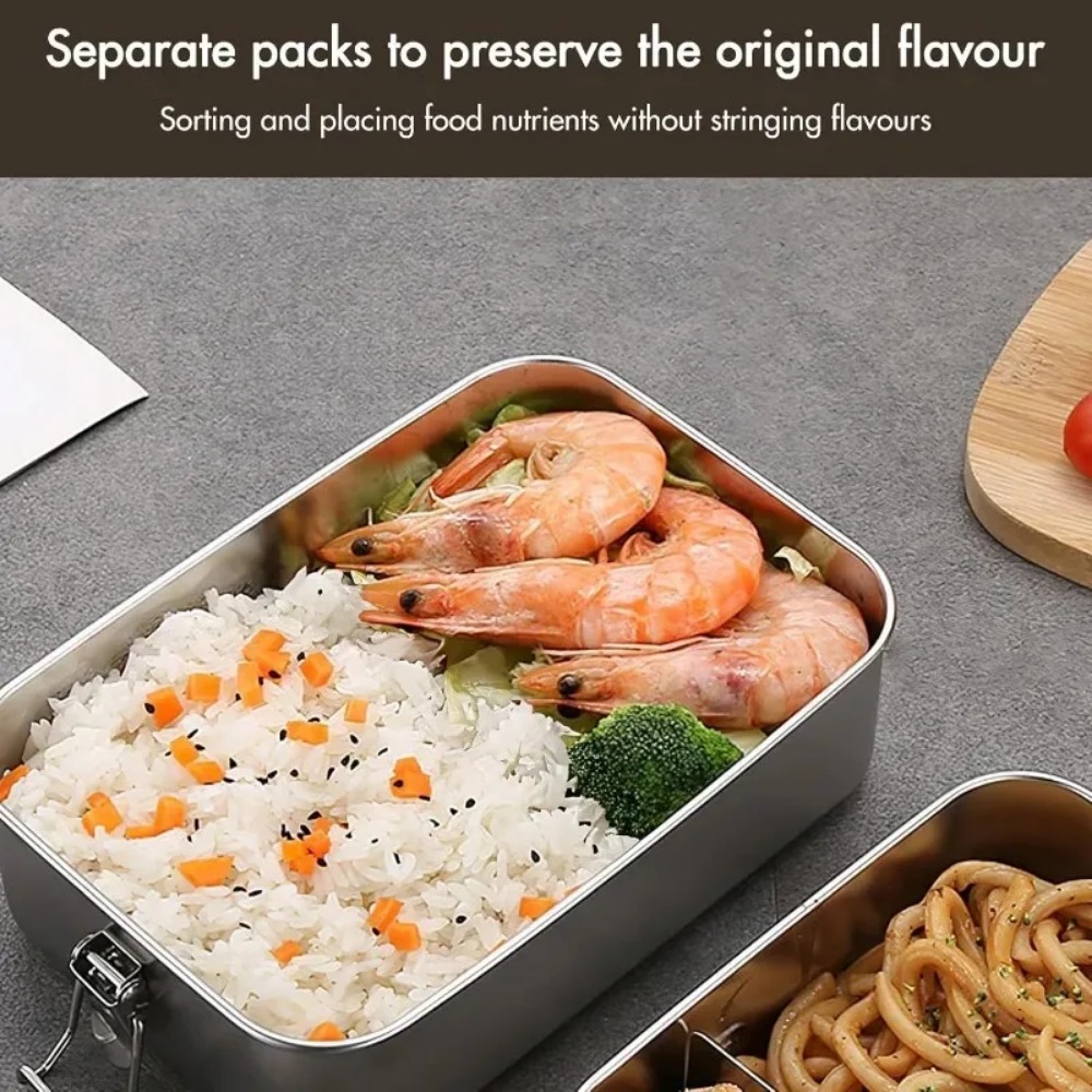 NUEVA Lonchera Bento de 850 ml - Food Storage Lock Box reseña y precio