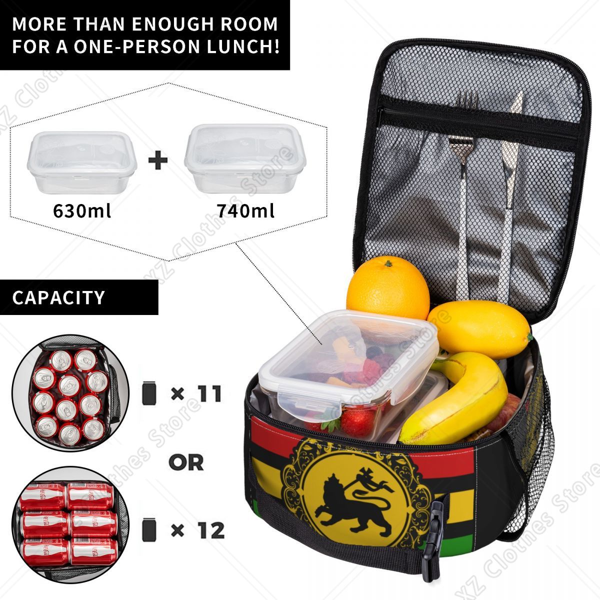 Bolsa de almuerzo con aislamie - Food Storage In Roots reseña y precio