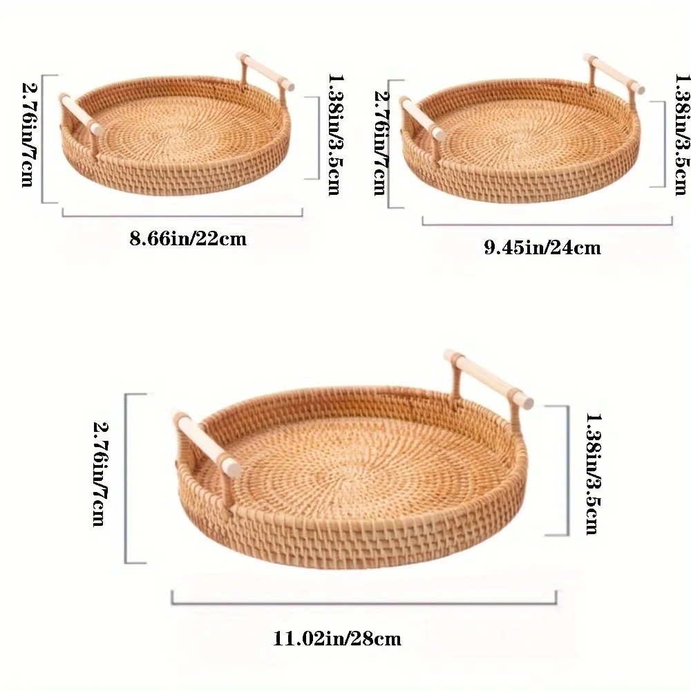 Cesta de Mimbre Tejida a Mano  - Food Storage Plant reseña y precio