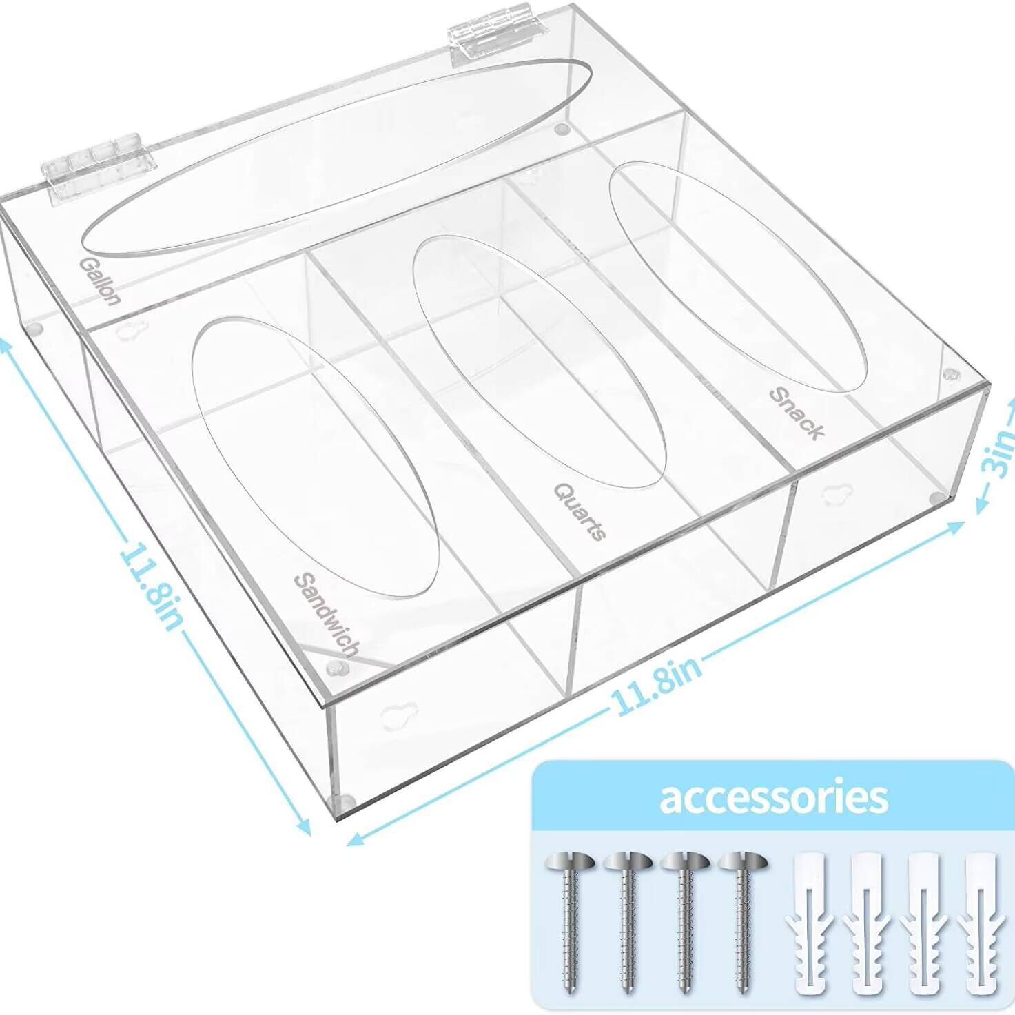 Organizador de almacenamiento  - Food Storage Lock Box reseña y precio