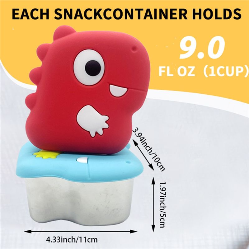 AA94-304 Recipiente para Snack - Food Storage In Stainless Steel reseña y precio
