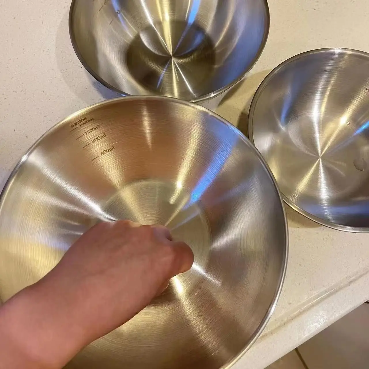 Juego de 1-3 Recipientes de Ac - Food Storage In Stainless Steel reseña y precio