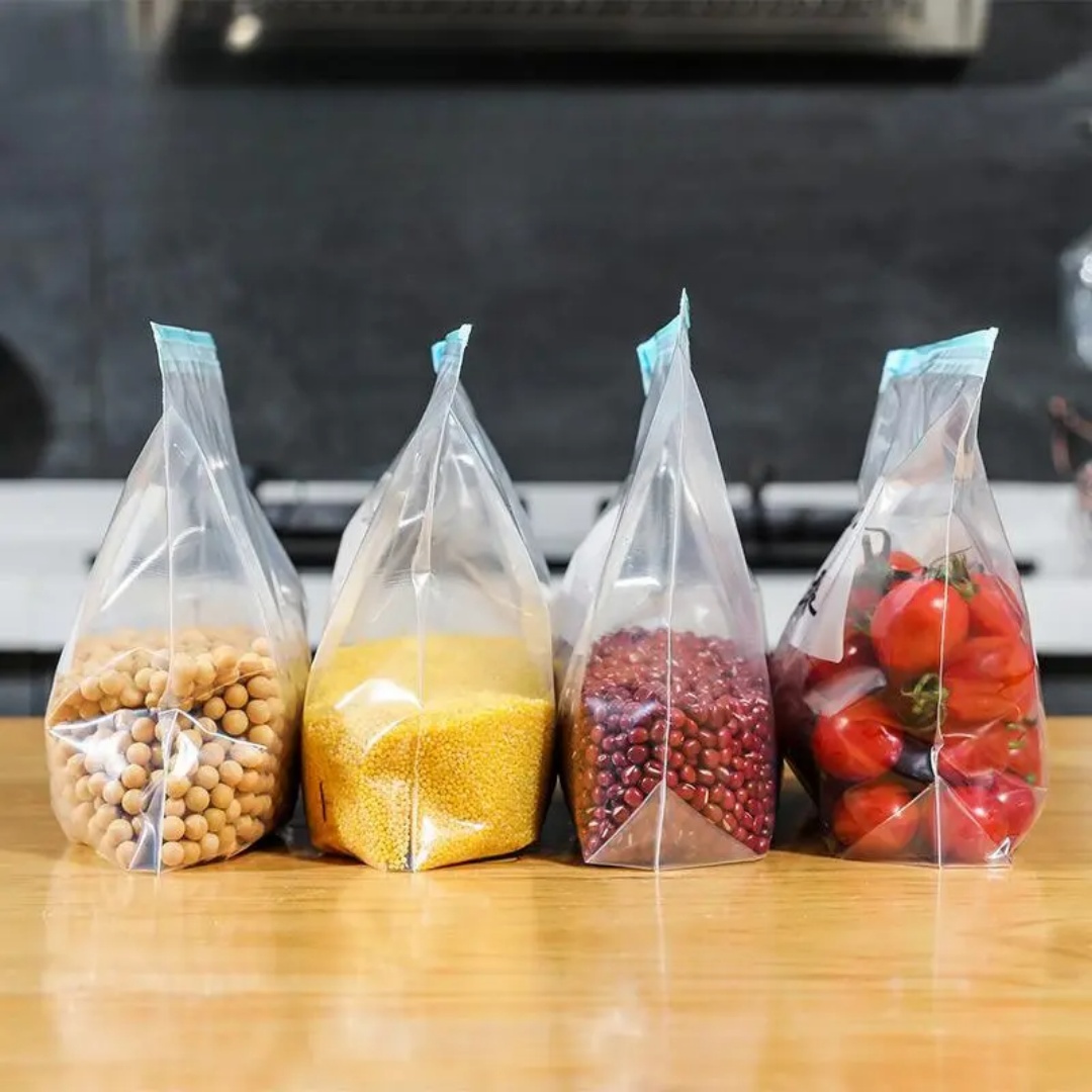 60 bolsas reutilizables para r - Food Storage Plastic Bag reseña y precio