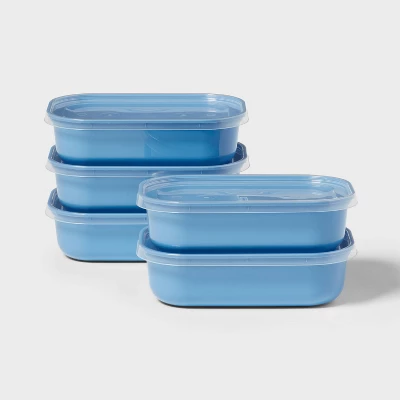 Juego de 10 Recipientes de Plá - Food Storage Prep Containers reseña y precio