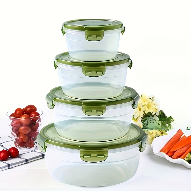 4 Recipientes de Plástico para - Food Storage Unit reseña y precio