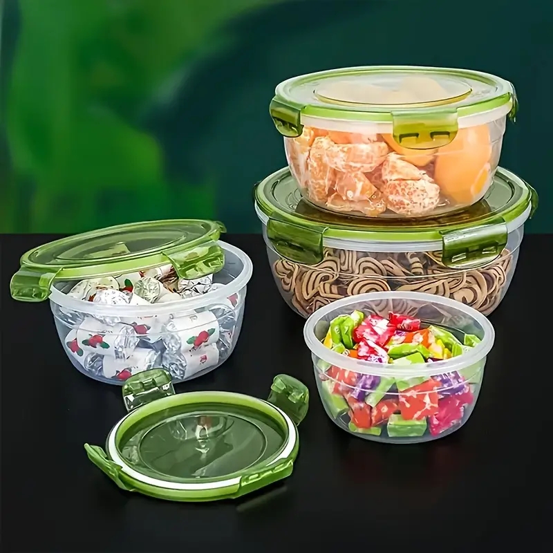4 Recipientes de Plástico para - Food Storage Unit reseña y precio