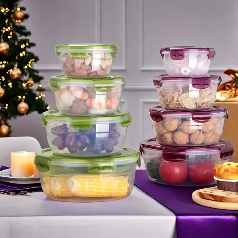 4 Recipientes de Plástico para - Food Storage Unit reseña y precio