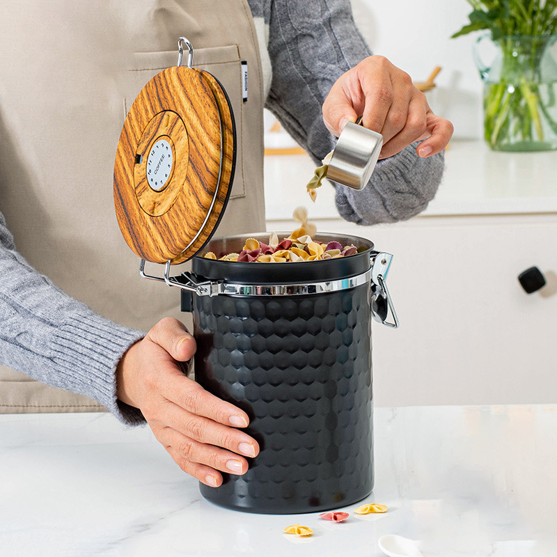Botes de café de acero inoxida - Food Storage In Stainless Steel reseña y precio