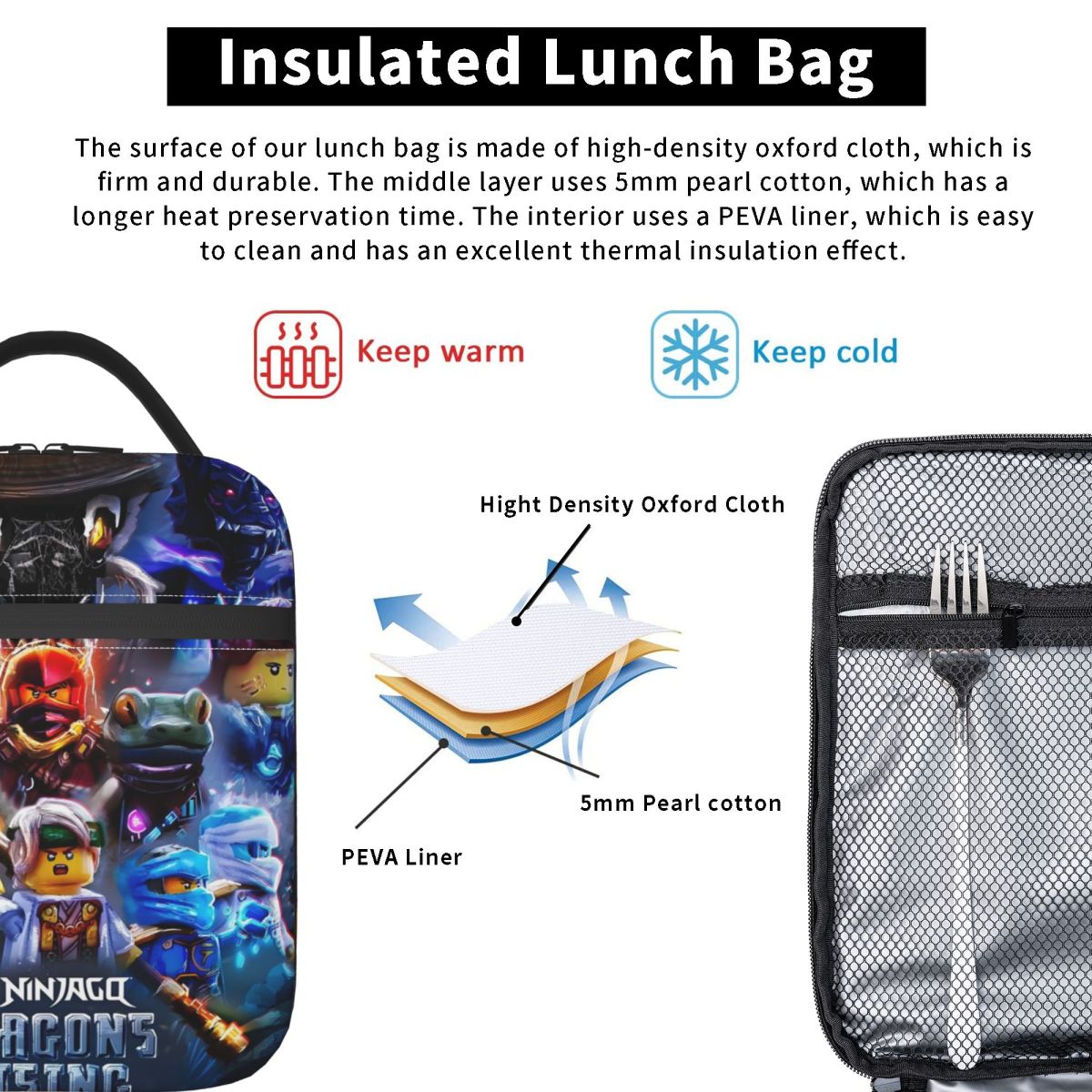 Loncheras reutilizables person - Food Storage Bag Organizer reseña y precio