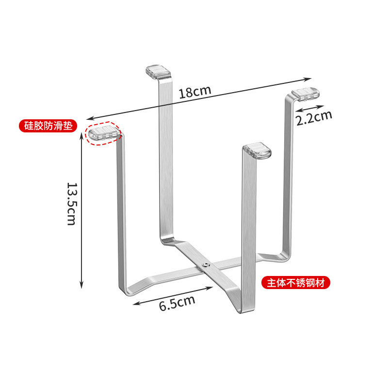 Soporte plegable de acero inox - Food Storage Roll Bags reseña y precio