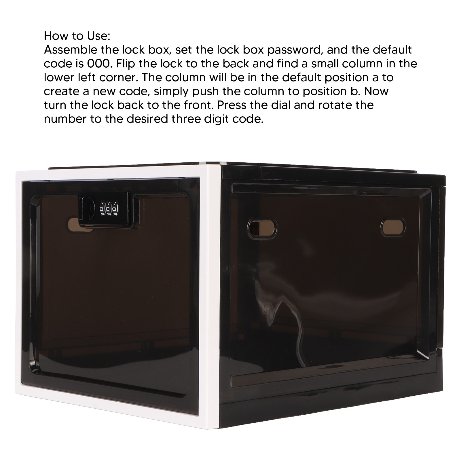 Caja de Seguridad Transparente - Food Storage Lock Box reseña y precio