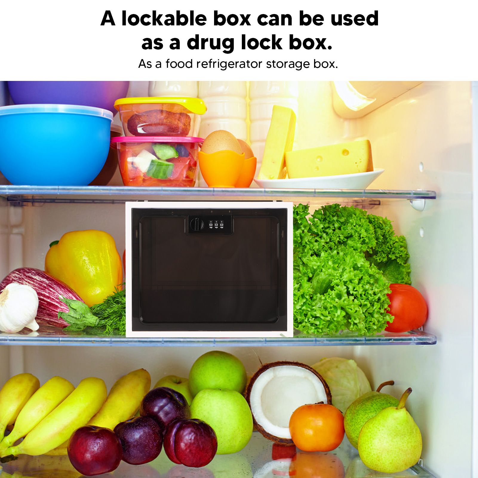Caja de Seguridad Transparente - Food Storage Lock Box reseña y precio