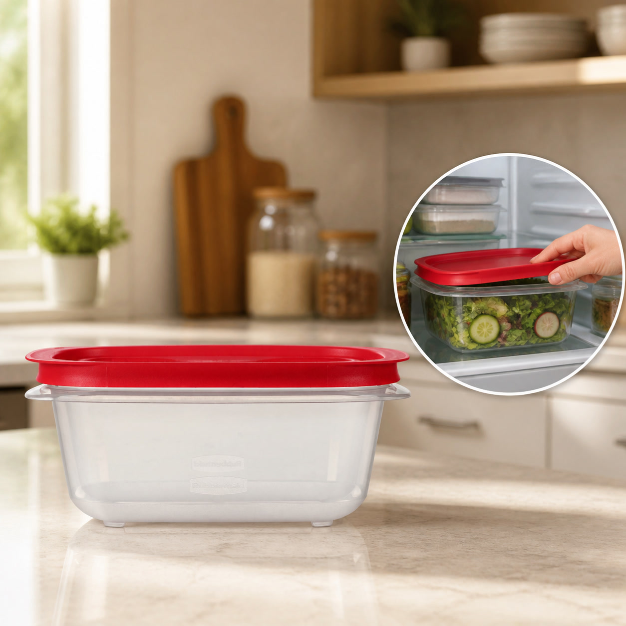 Contenedor Rectangular para Al - Food Storage Prep Containers reseña y precio
