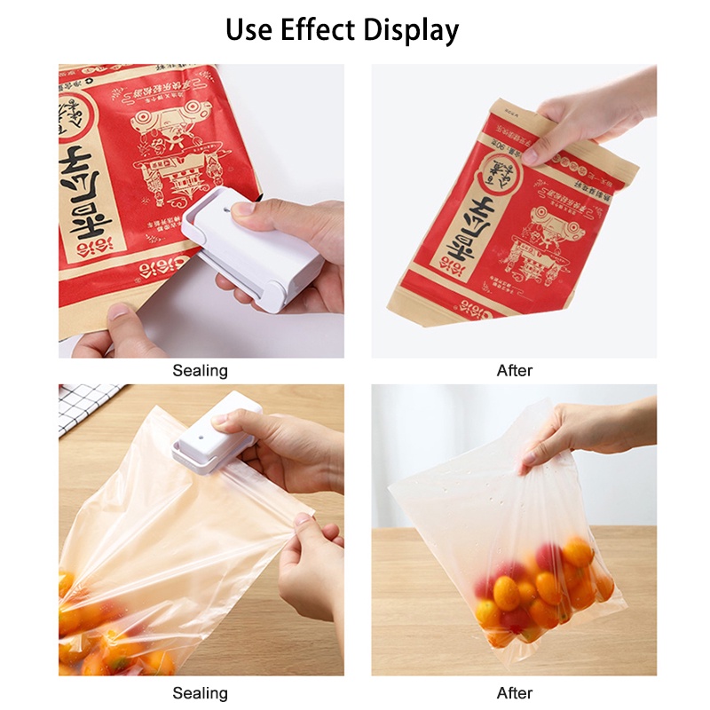 Mini Sellador de Bolsas Portát - Food Storage Plastic Bag reseña y precio