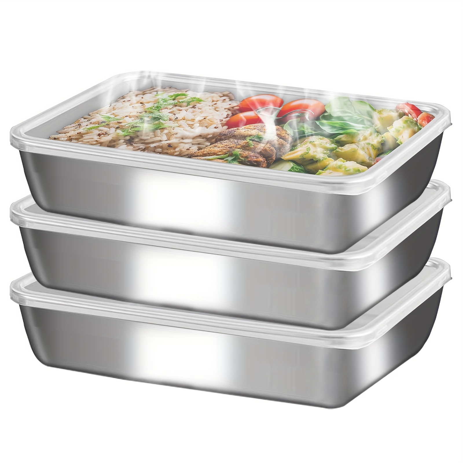 Juego de 3 Recipientes de Acer - Food Storage Unit reseña y precio