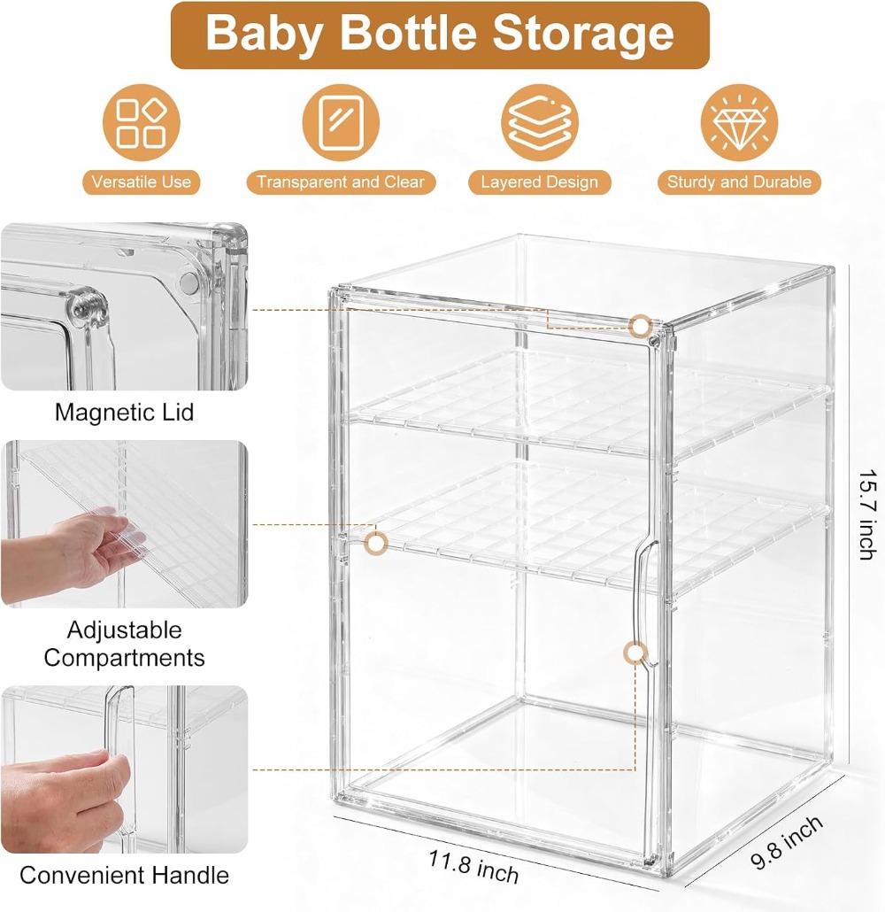 Organizador de Biberones de Ac - Food Storage Moms reseña y precio