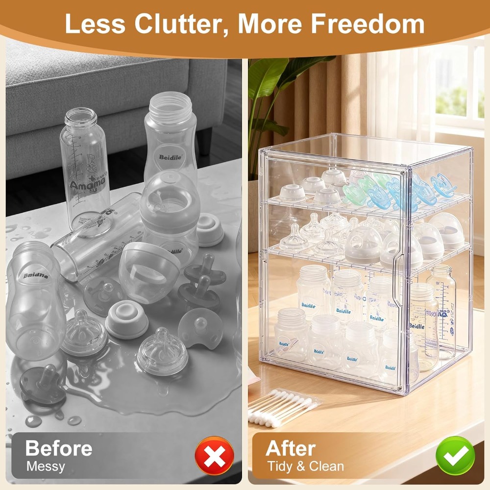 Organizador de Biberones de Ac - Food Storage Moms reseña y precio