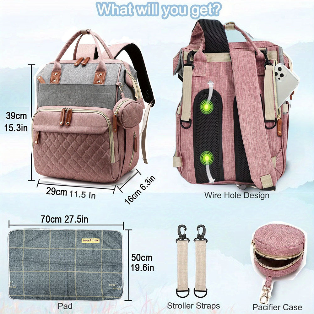Bolsa de pañales Mochila Bolsa - Food Storage Moms reseña y precio