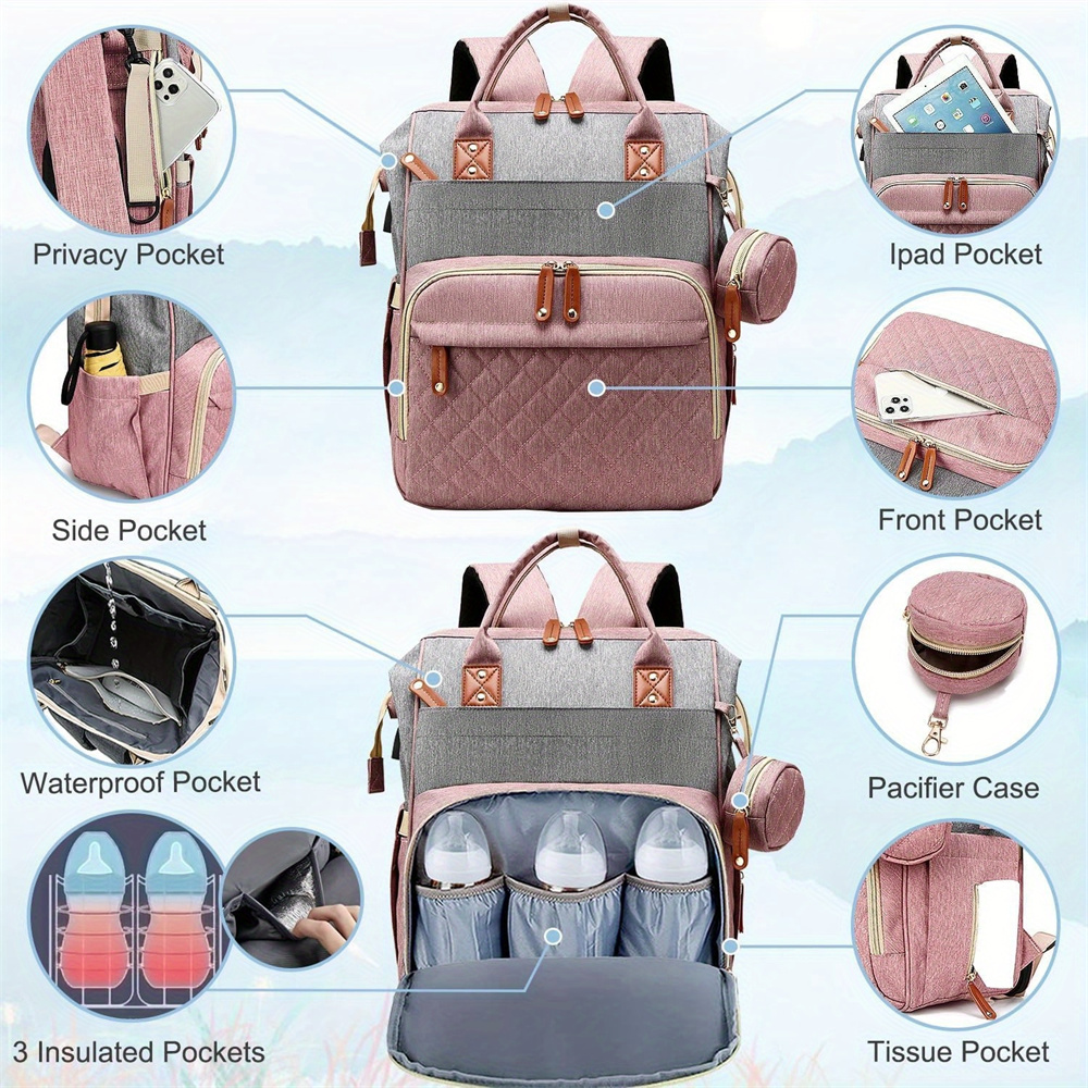 Bolsa de pañales Mochila Bolsa - Food Storage Moms reseña y precio