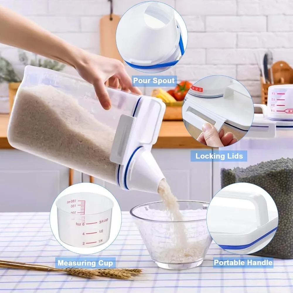 Contenedor de almacenamiento d - Food Storage Unit reseña y precio