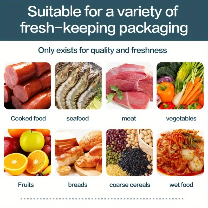 500 cm/rollo de bolsas de vací - Food Storage Roll Bags reseña y precio
