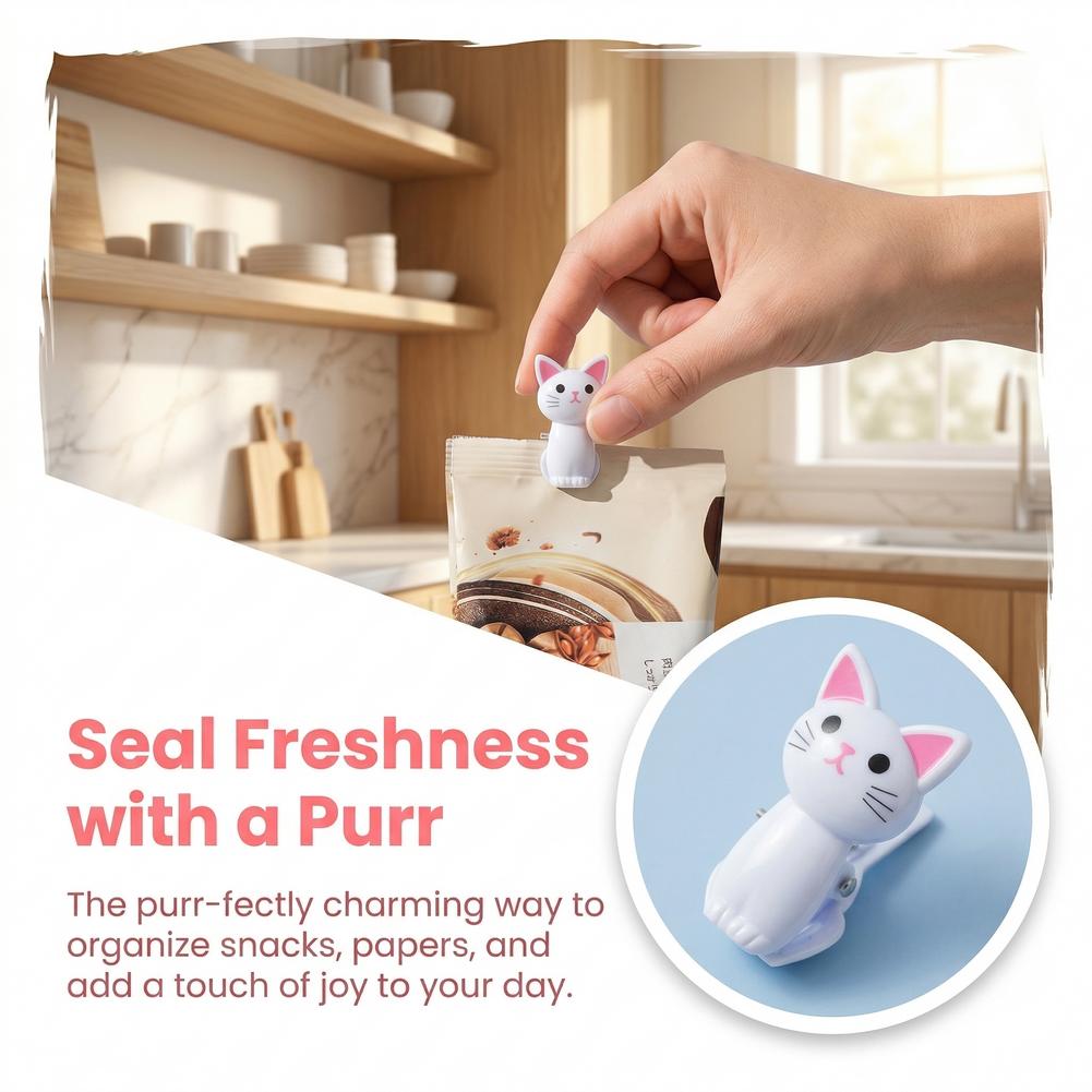 Clips para Bolsas con Forma de - Food Storage Plastic Bag reseña y precio