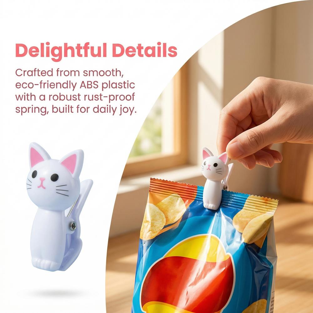Clips para Bolsas con Forma de - Food Storage Plastic Bag reseña y precio