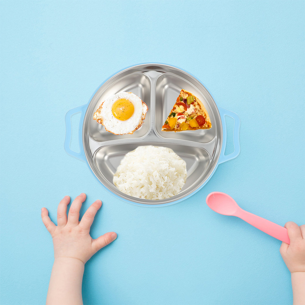 Plato de Comida Dividido de Ac - Food Storage In Stainless Steel reseña y precio