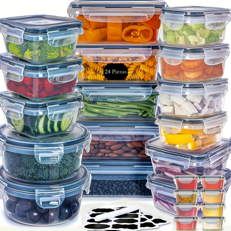 Juego de 48 Recipientes para A - Food Storage Meal Prep reseña y precio