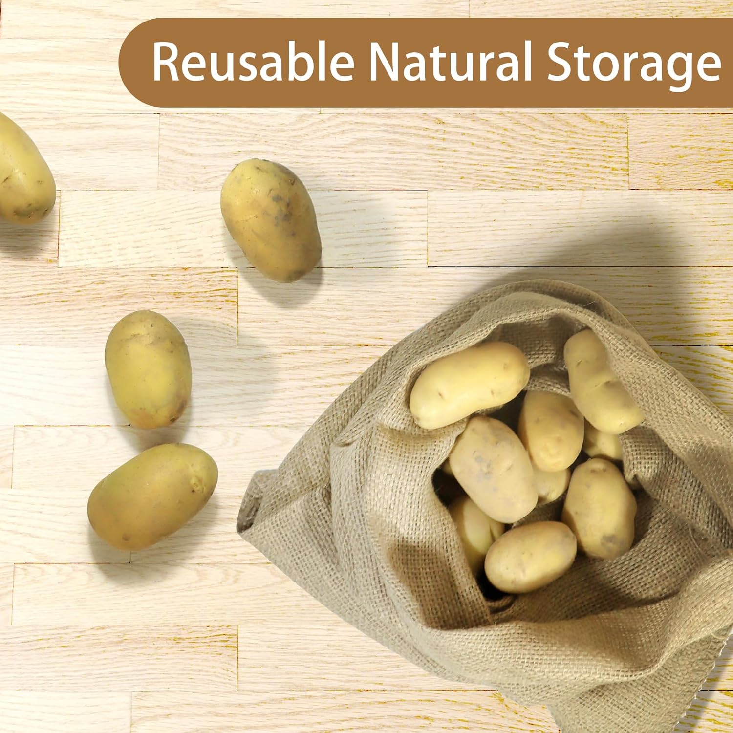 1 paquete de sacos de patatas, - Food Storage In Roots reseña y precio