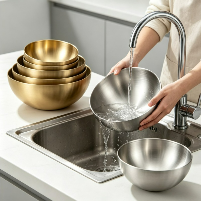 Tazones de Mezcla de Acero Ino - Food Storage In Stainless Steel reseña y precio