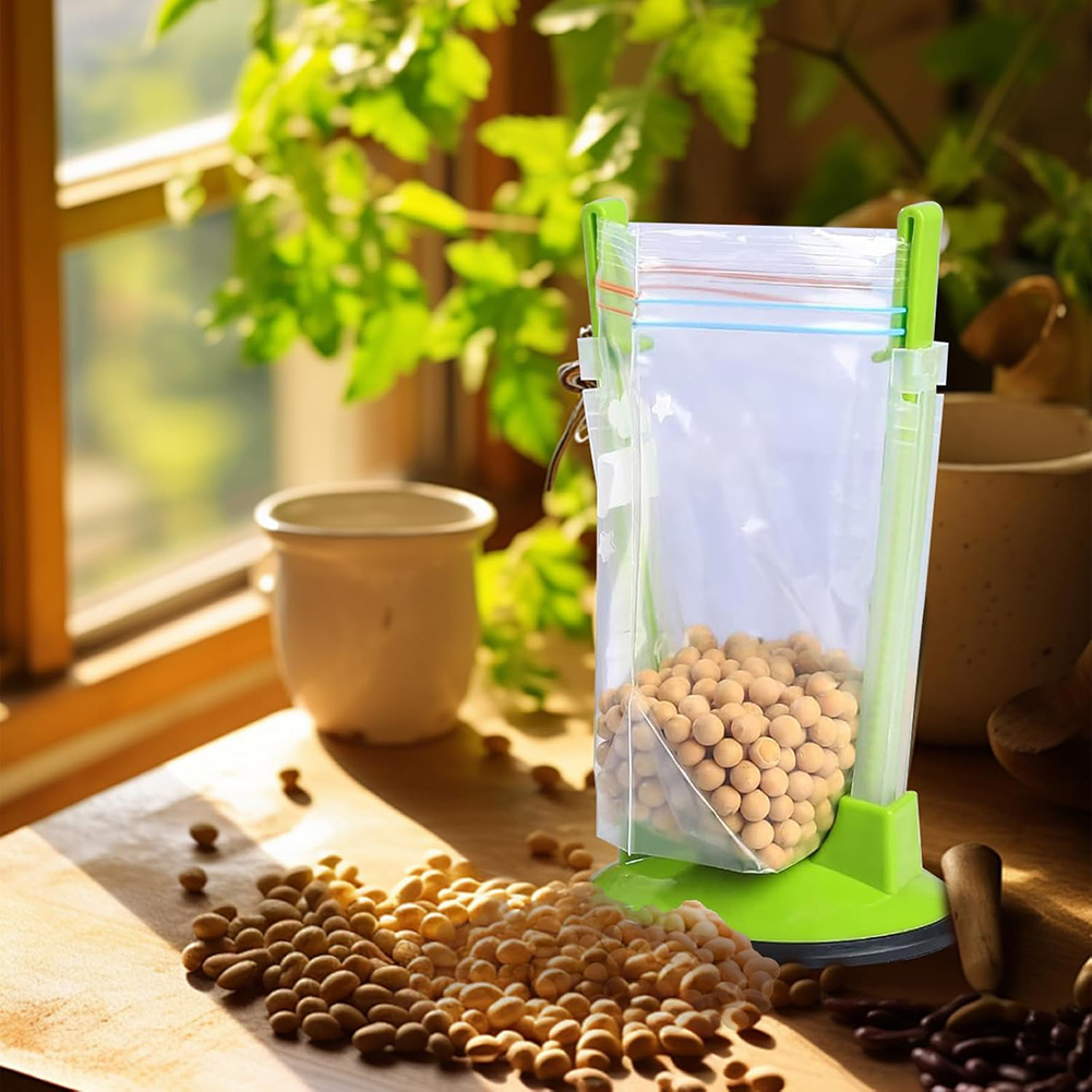 Ajustables Soporte de bolsas p - Food Storage Plastic Bag reseña y precio